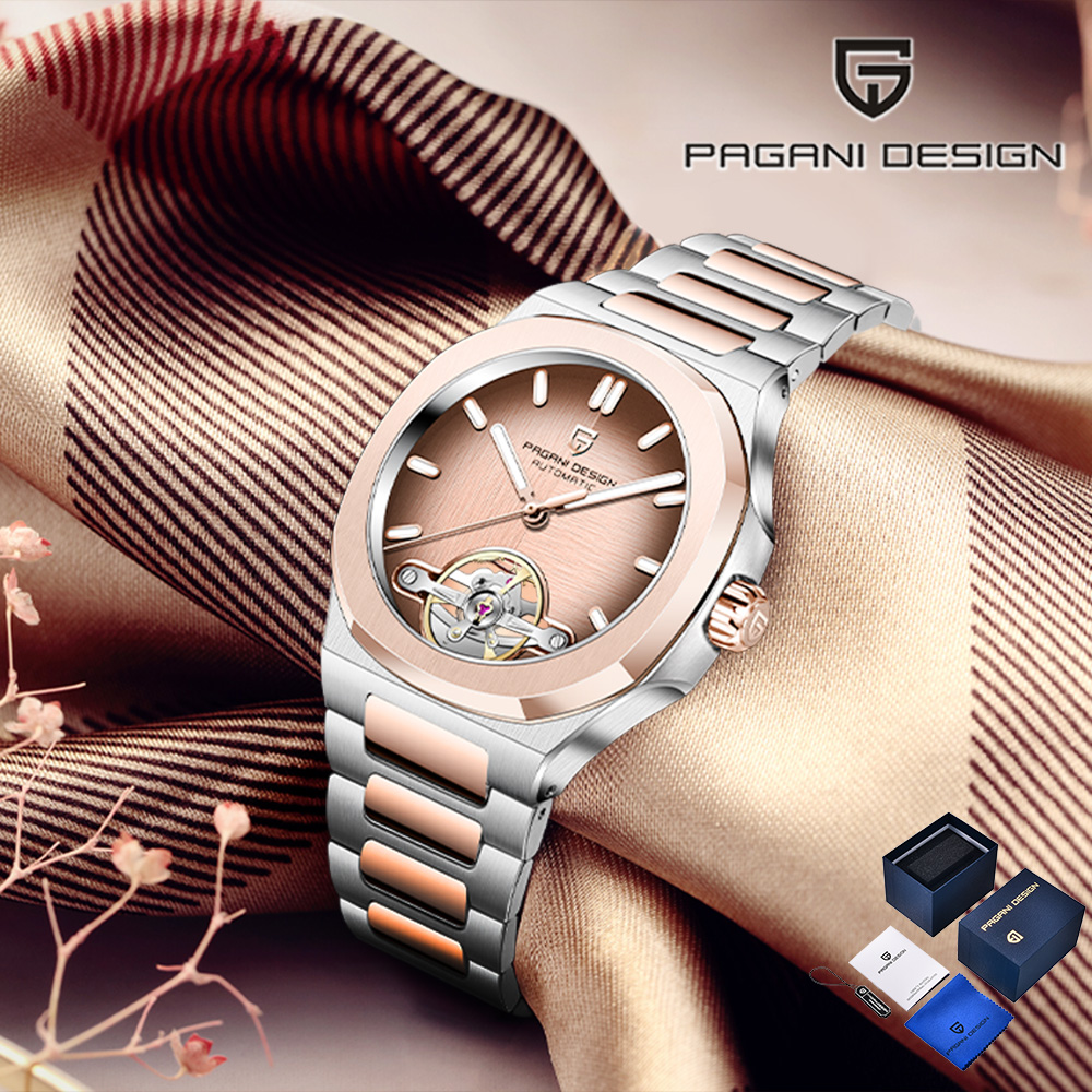 Luxury Watch Box - 2026 Pagani design tourbillon automatic men's