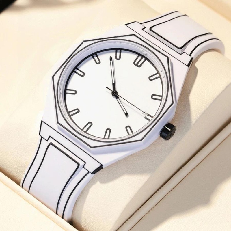 Luxury Watch White - New Fashion Quartz Watches for Man
