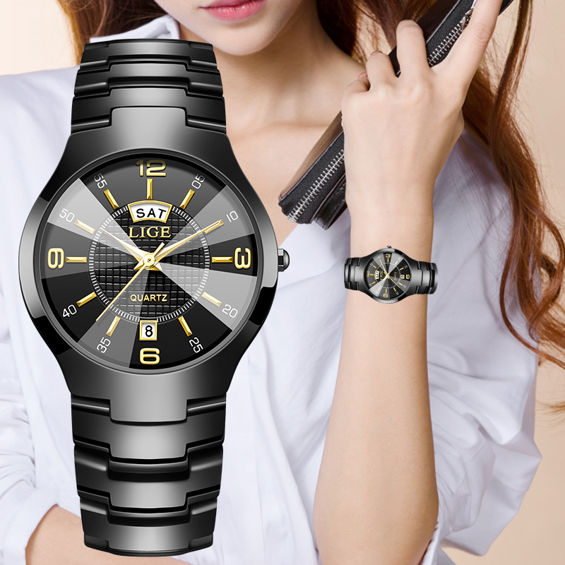 Luxury Watch Dial - LIGE Fashion Elegant Women's Wristwatch Luxury