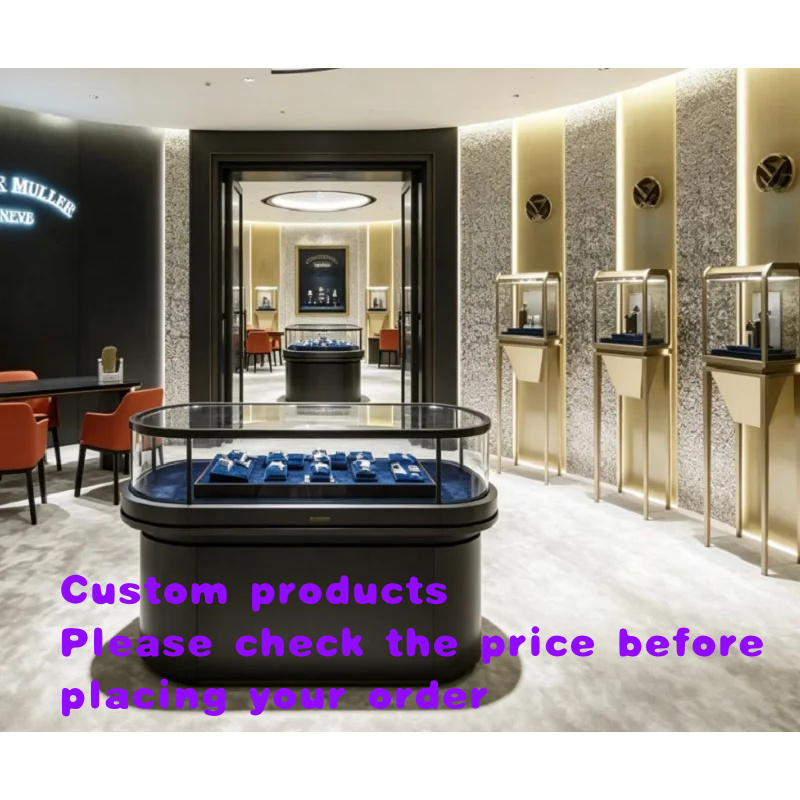 Luxury Watch Boutique - custom.Custom Luxury Curved Watch Display Cabinet,
