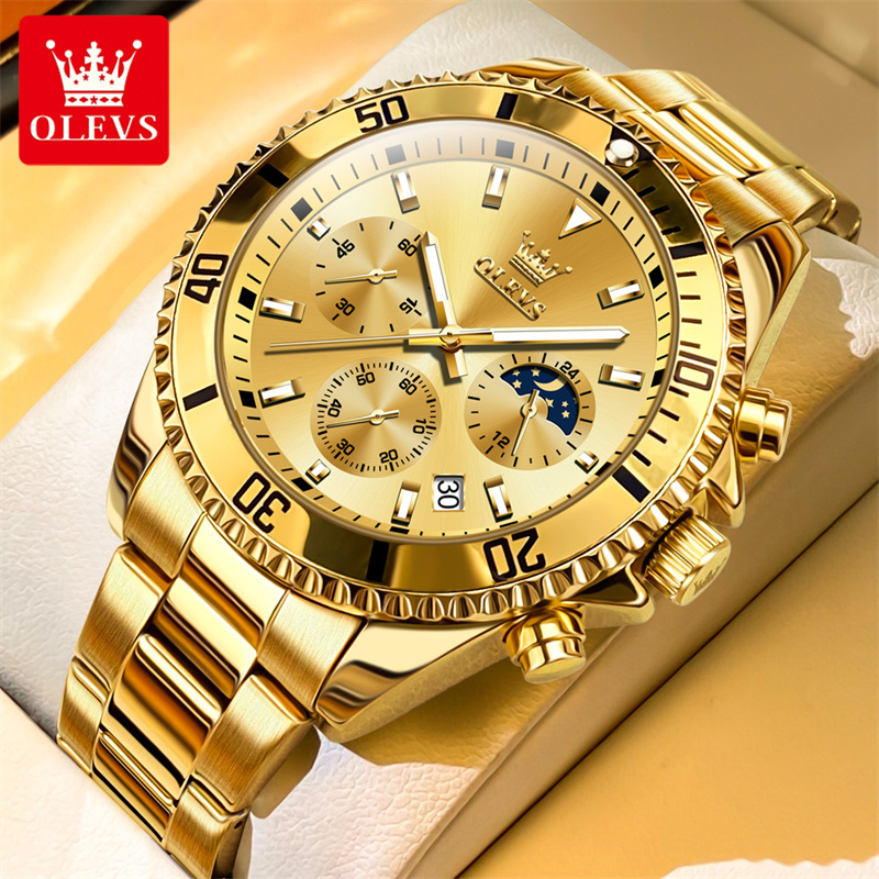 Luxury Watch Maker - OLEVS Watch Men Top Brand Luxury