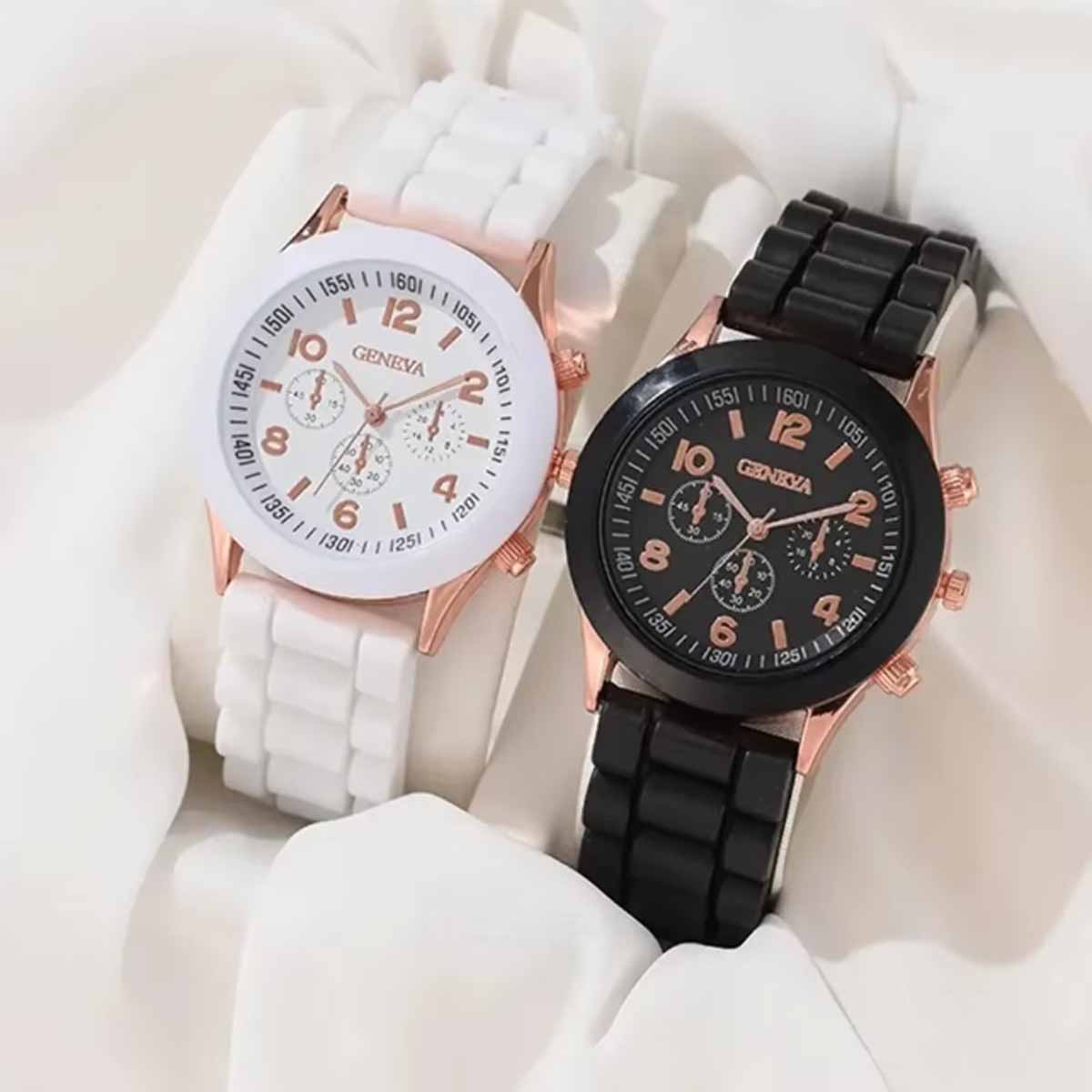 Luxury Watch News - 2pcs-Luxury Women's Watch Set Fashion Luxury