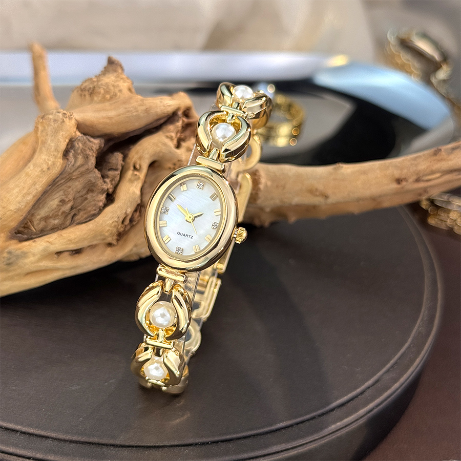 Luxury Watch Vintage - Elegant Oval Vintage High-Appeal Ladies Quartz