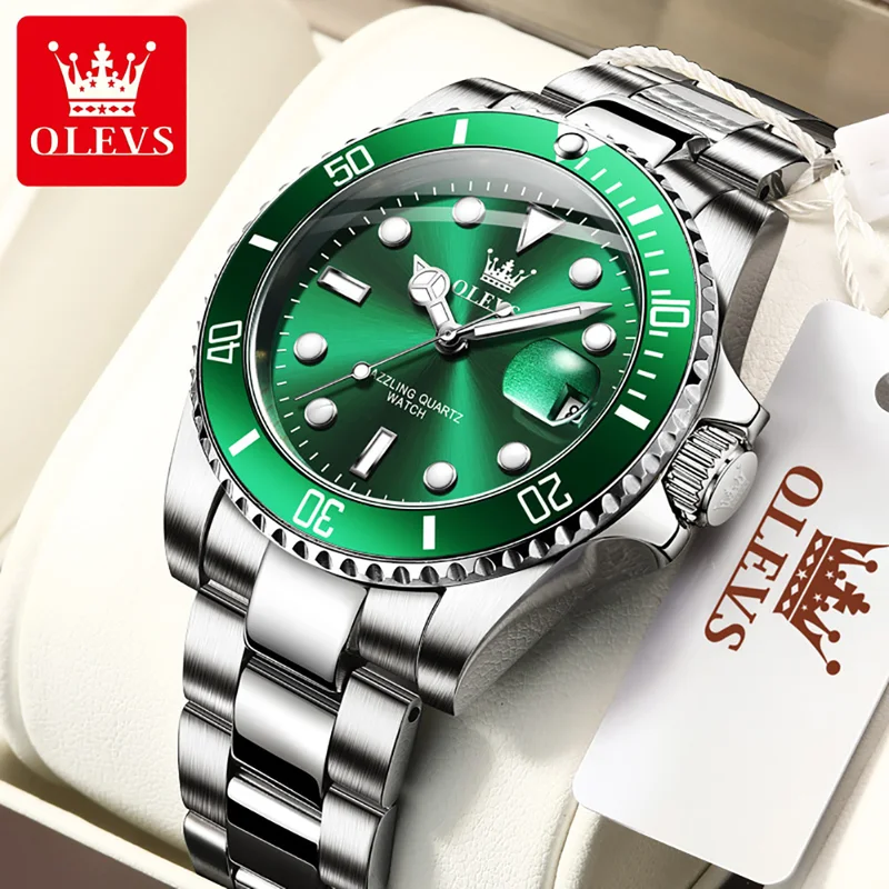 Luxury Watch Manufacturers - OLEVS Original Quartz Watch for Men