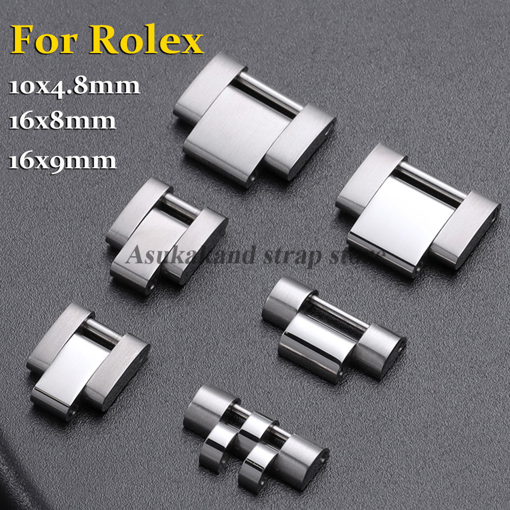 Luxury Watch News - 16x8mm/16x9mm/10x4.8mm Metal Extension Link for Rolex