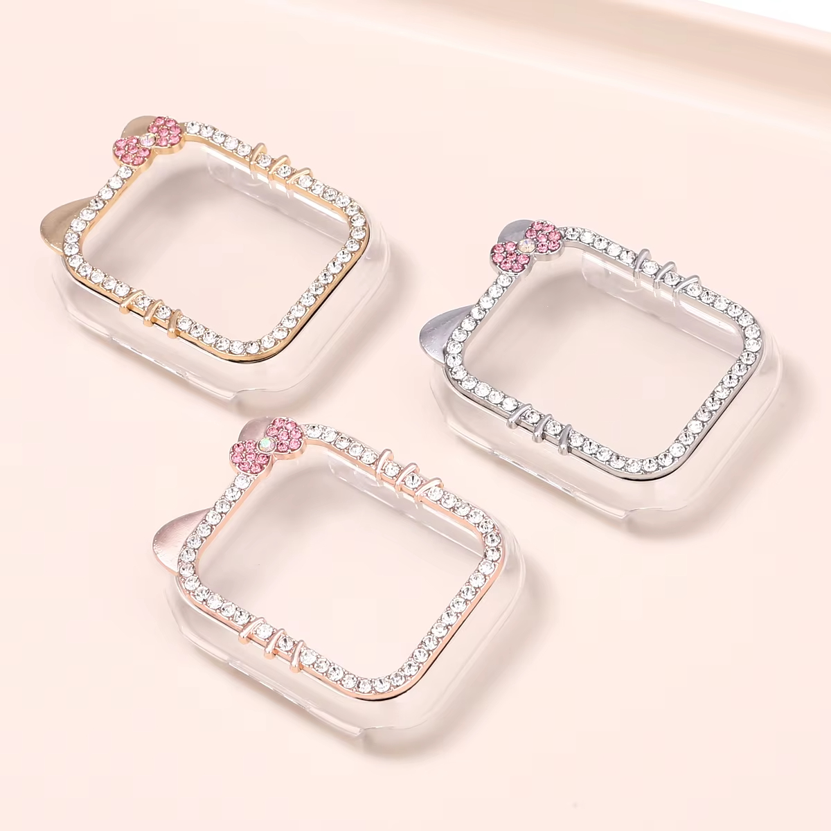 Luxury Watch Apple - Luxury Cute Kitten Cat Diamand Watch