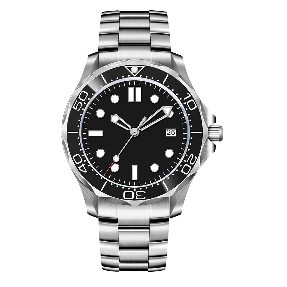 Luxury Watch Dial - Custom Logo nh35 Watch 41mm Sapphire