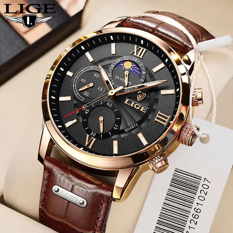 Luxury Watch Manufacturers - Men's Watches LIGE Top Brand Luxury
