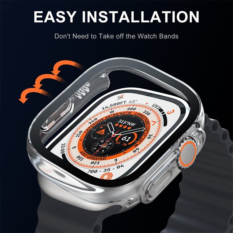 Glass+case For Apple Watch Ult - Luxury Watch Apple ulasan dan harga