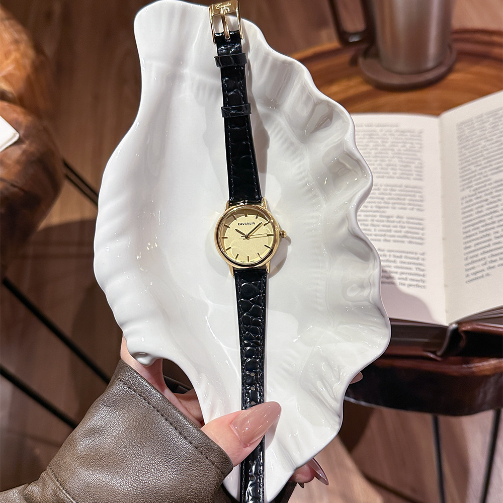 New Luxury Vintage Black And G - Luxury Watch Gold And Black ulasan dan harga