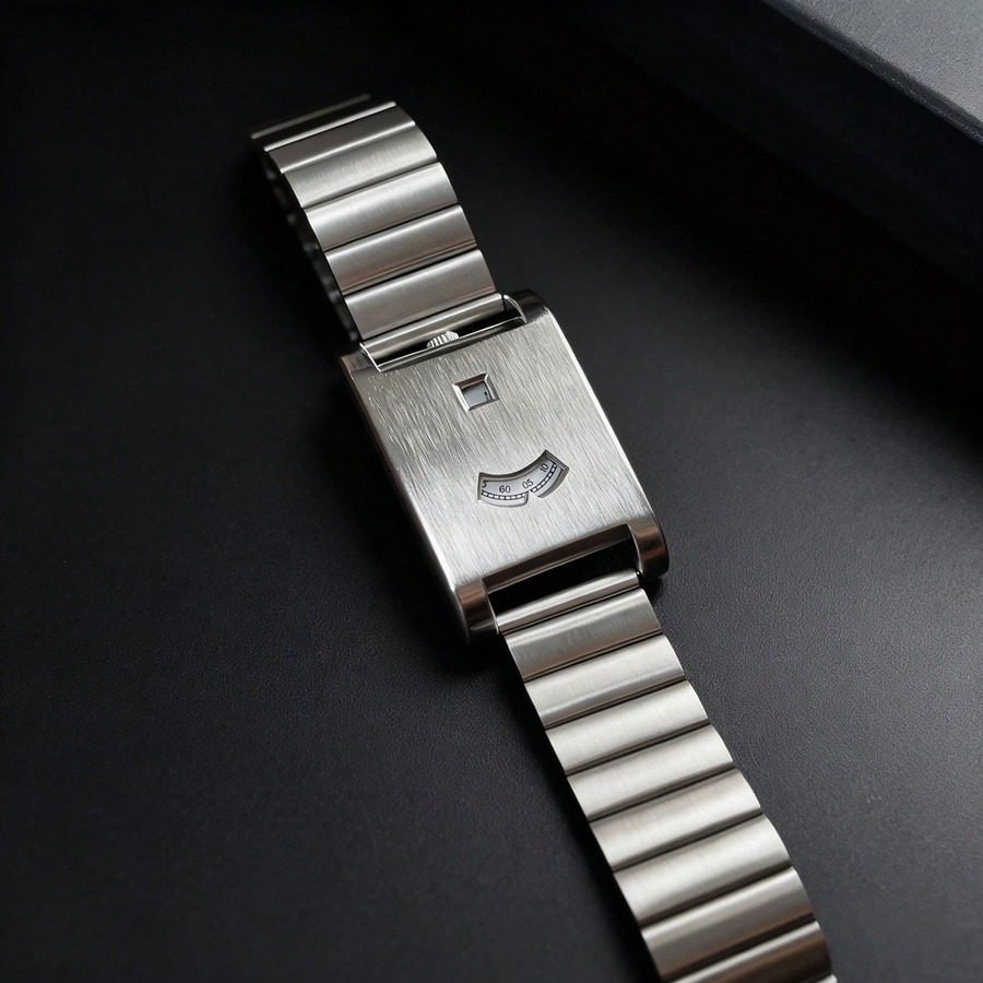 1pc Niche Design Artistic Squa - Luxury Watch Gold And Black ulasan dan harga