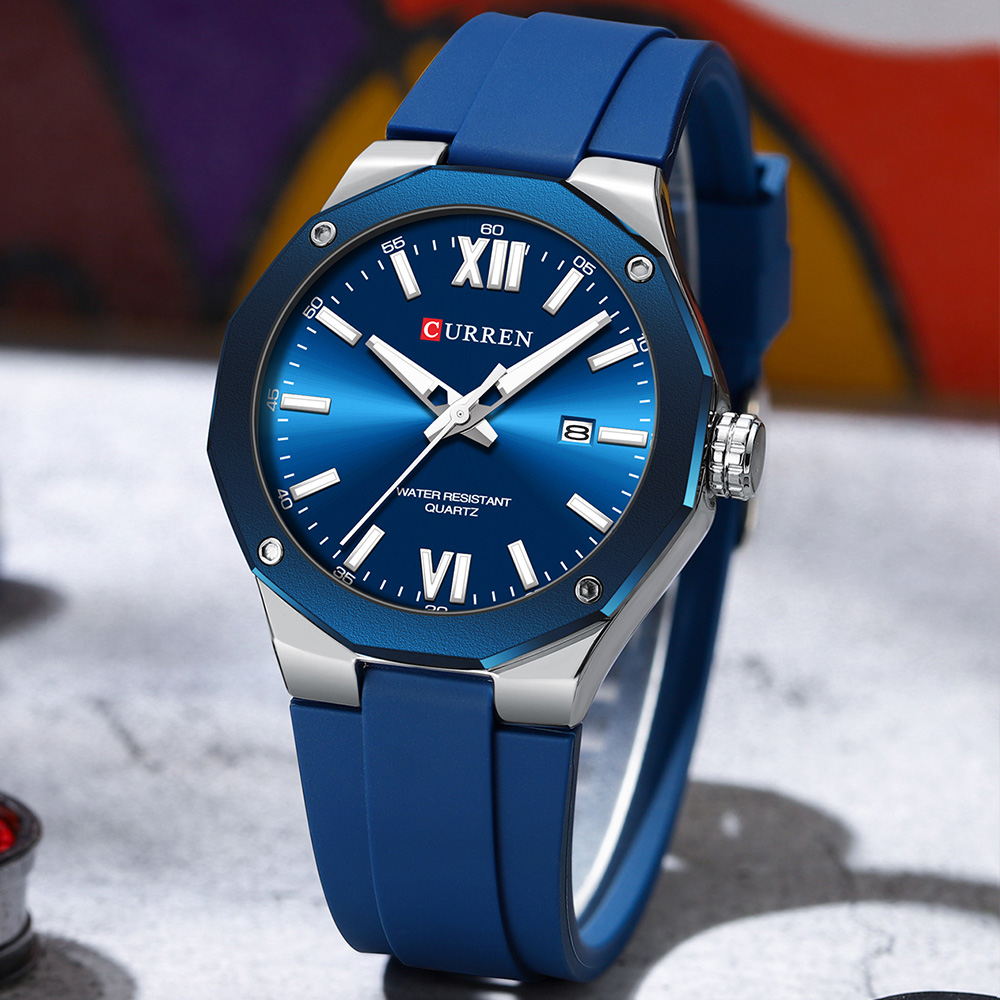 CURREN Simple Luxury Men's Wat - Luxury Watch Apple ulasan dan harga