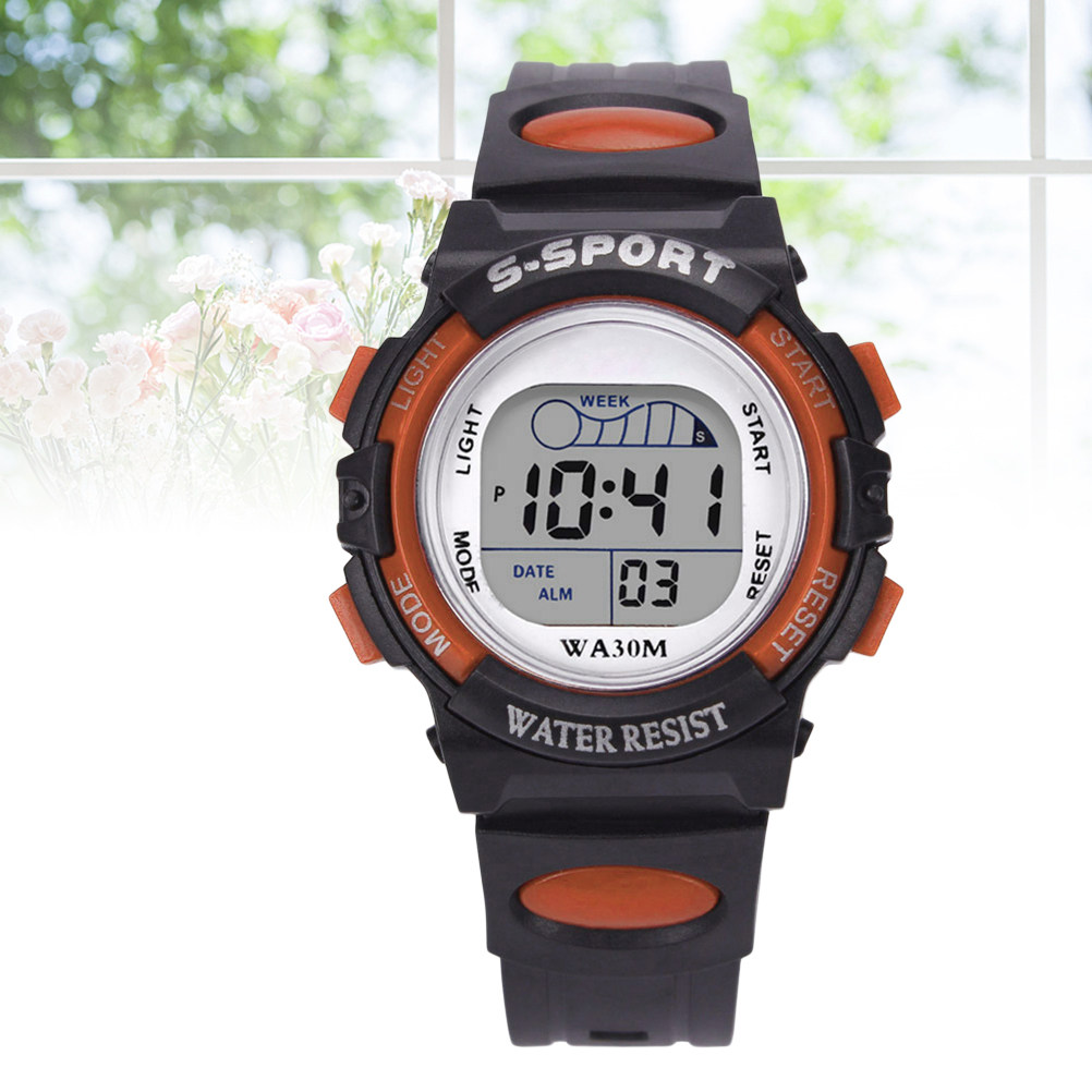 Students Electronic Watch for  - Luxury Watch White ulasan dan harga