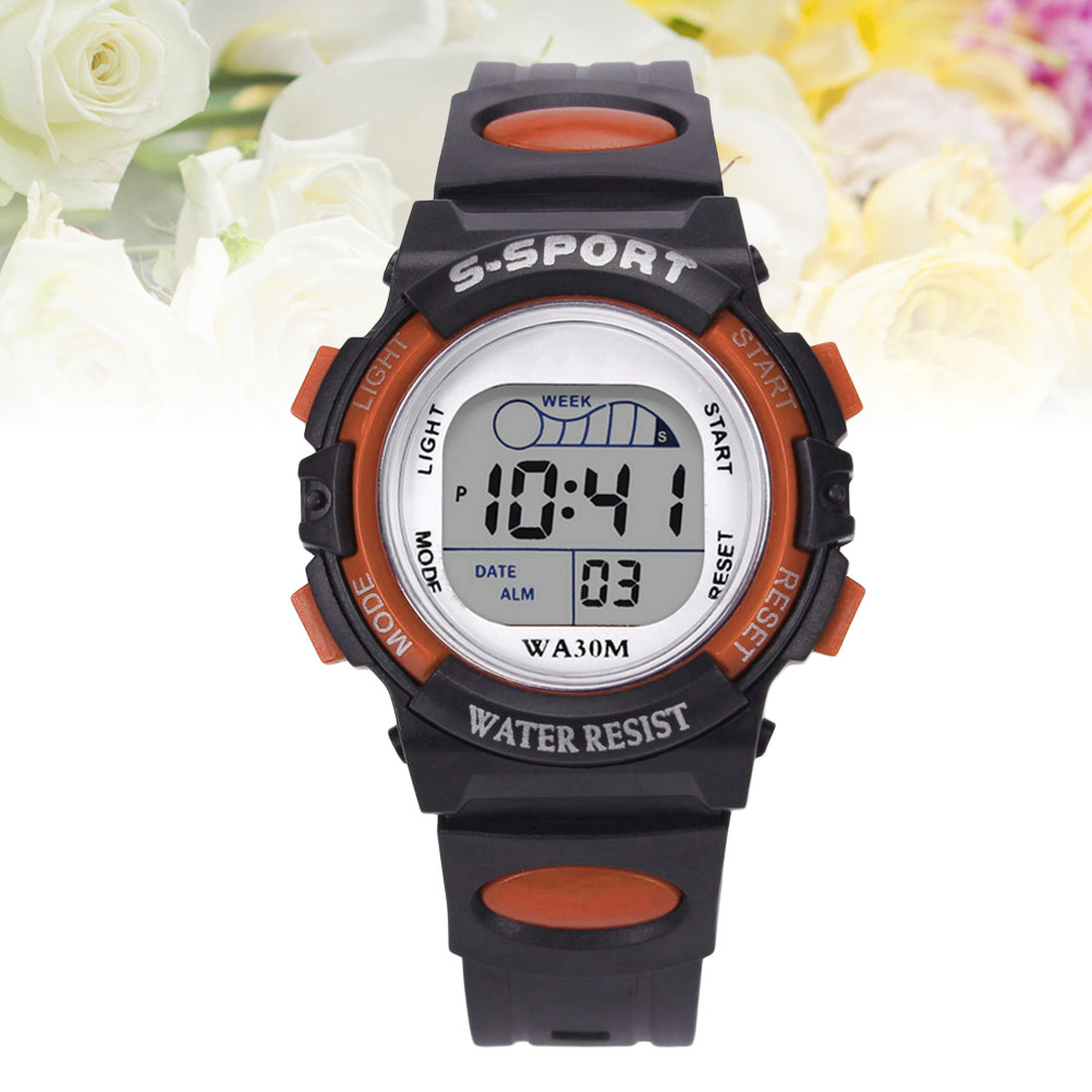 Students Electronic Watch for  - Luxury Watch White ulasan dan harga