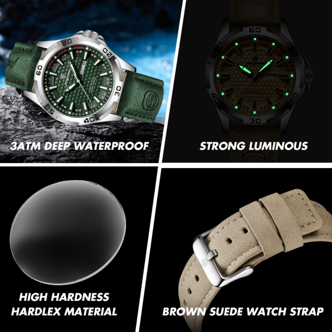 PAAZOMU Luxury Brand Men Watch - Luxury Watch Maker ulasan dan harga
