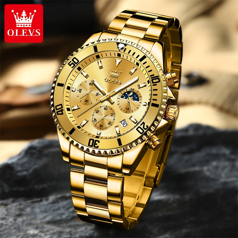 OLEVS Watch Men Top Brand Luxu - Luxury Watch Maker ulasan dan harga
