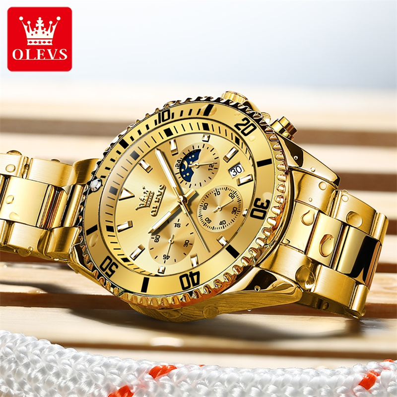 OLEVS Watch Men Top Brand Luxu - Luxury Watch Maker ulasan dan harga