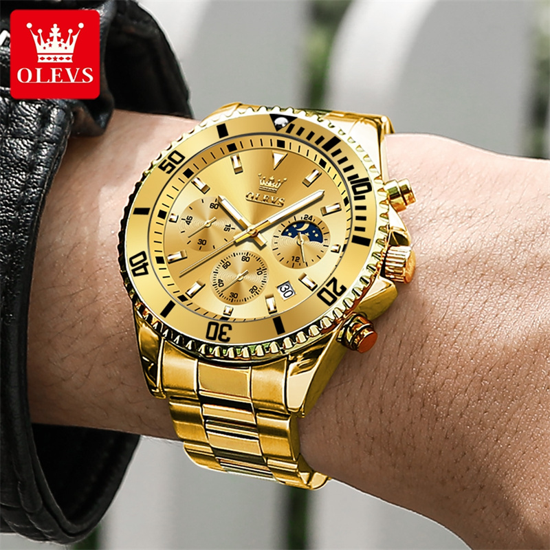 OLEVS Watch Men Top Brand Luxu - Luxury Watch Maker ulasan dan harga