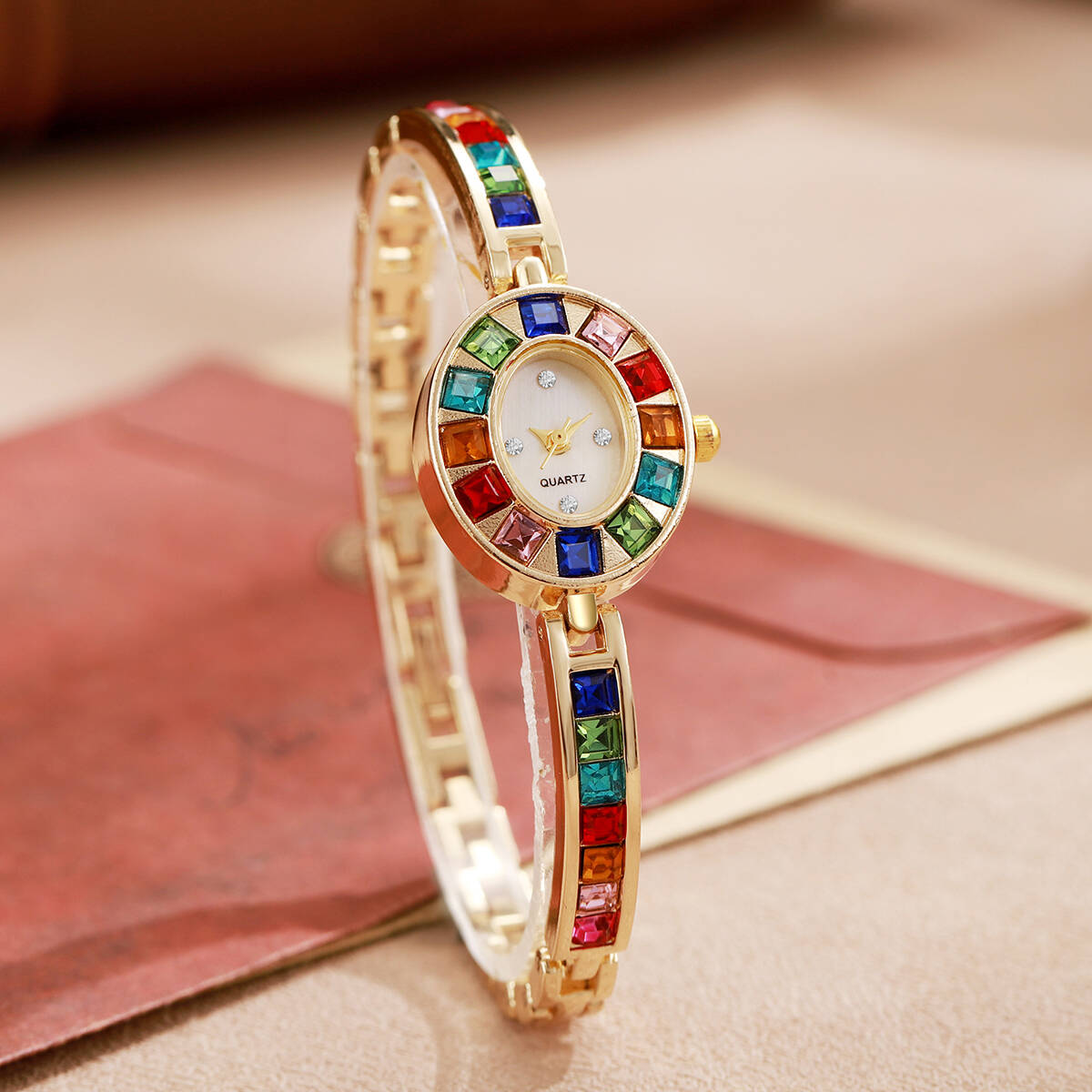 2PCS/Set Luxury Rhinestone Wom - Luxury Watch Safe ulasan dan harga
