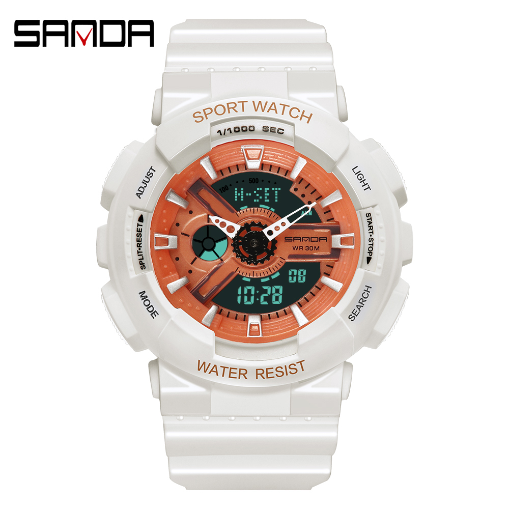 Fashion Sanda Top Brand Outdoo - Luxury Watch White ulasan dan harga