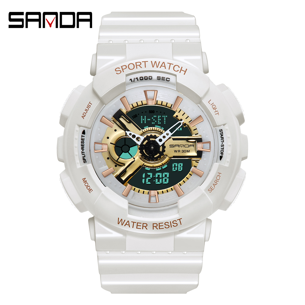 Fashion Sanda Top Brand Outdoo - Luxury Watch White ulasan dan harga