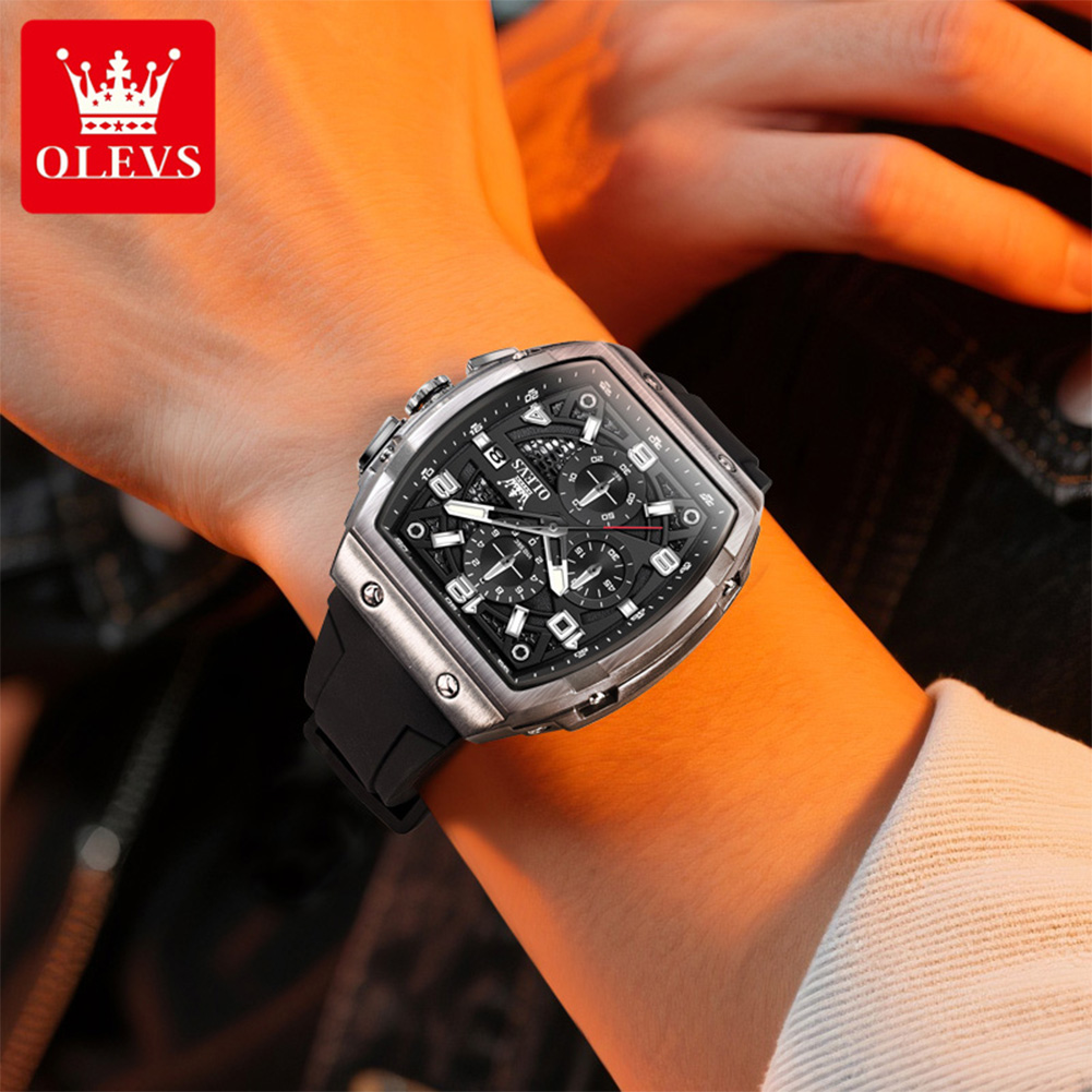 OLEVS Men Watches 2976 Luxury  - Luxury Watch Manufacturers ulasan dan harga