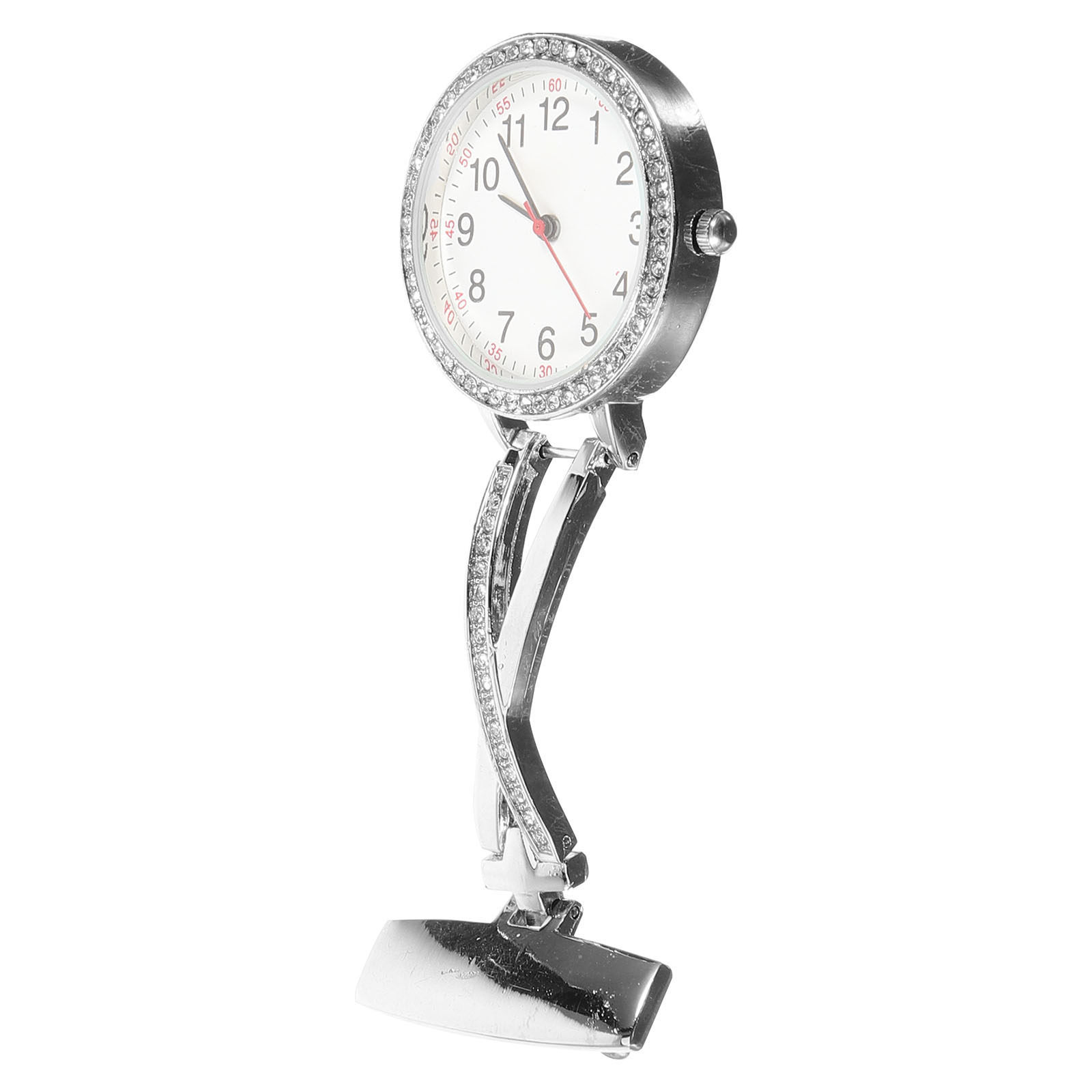 Watch Pocket Nurse Hanging Fob - Luxury Watch White ulasan dan harga