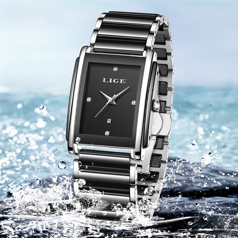 LIGE New Luxury Women Watches  - Luxury Watch Safe ulasan dan harga