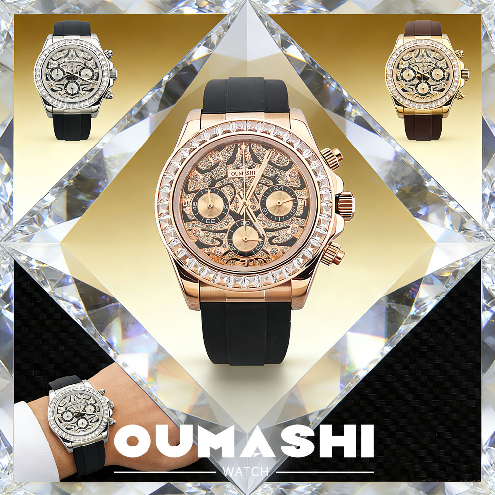 39mm men's watch VK63 movement - Luxury Watch Dial ulasan dan harga