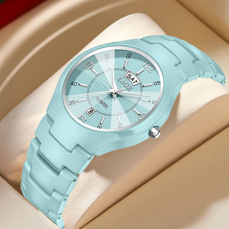LIGE Luxury Elegant Quartz Wom - Luxury Watch Dial ulasan dan harga
