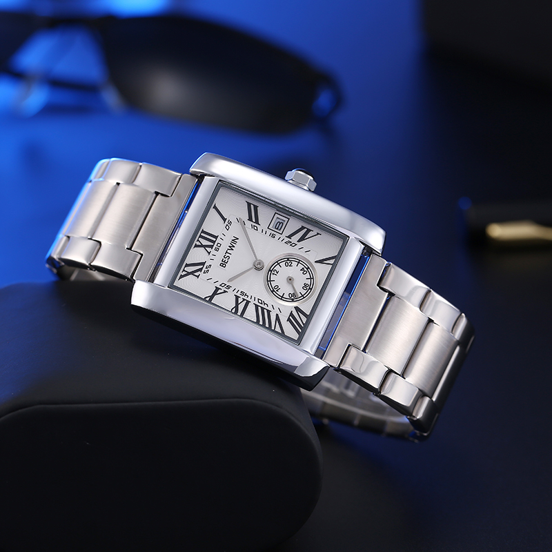 Luxury Men's Watch Men's Gold  - Luxury Watch White ulasan dan harga