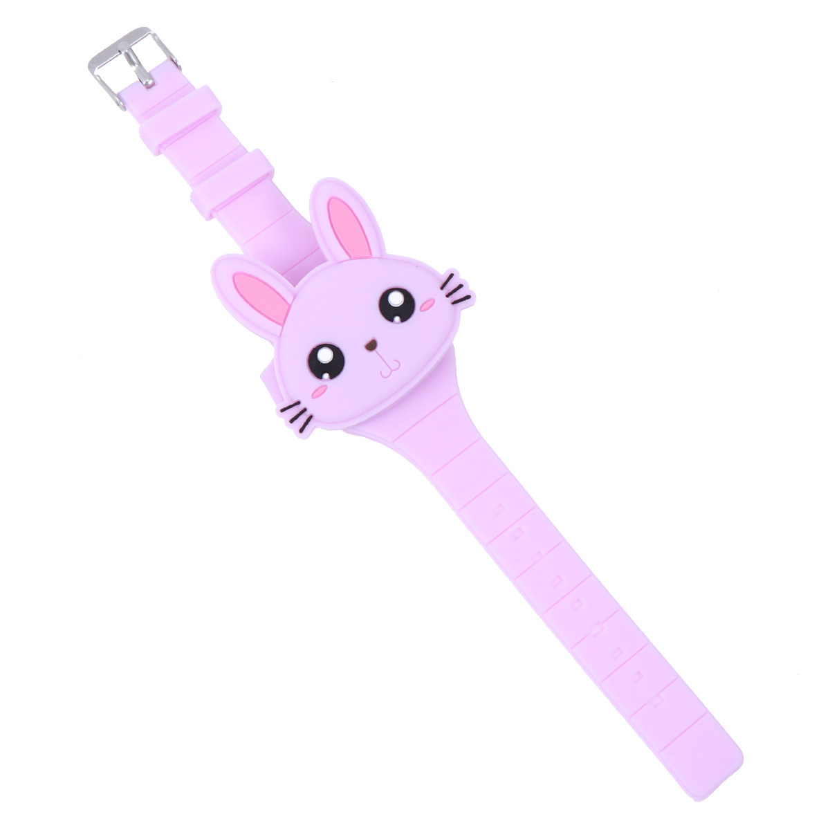 Silicone Cartoon Rabbit Shape  - Luxury Watch White ulasan dan harga