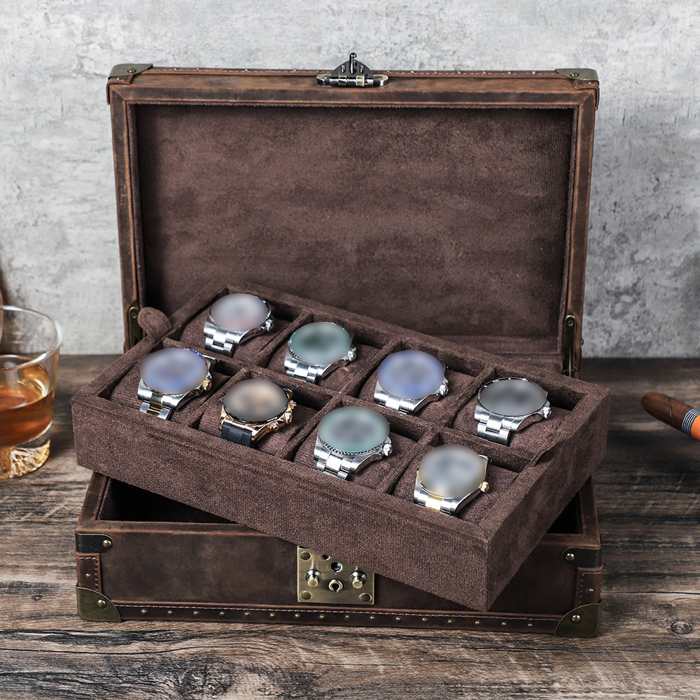 CONTACT'S FAMILY 8 Leather Cus - Luxury Watch Vintage ulasan dan harga