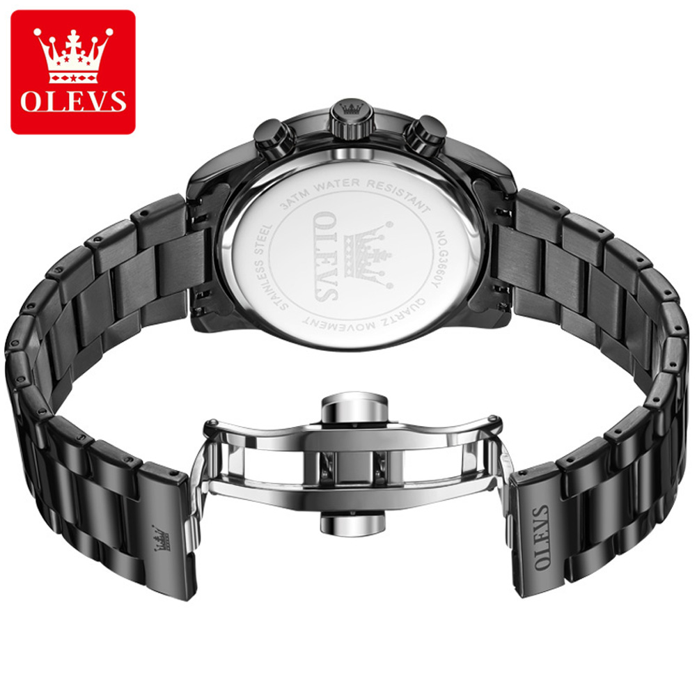 OLEVS Original Fashion Men's W - Luxury Watch Box ulasan dan harga