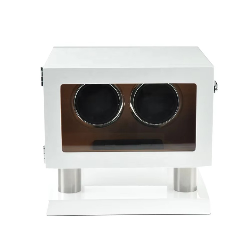 White Brown Leather Controller - Luxury Watch White ulasan dan harga