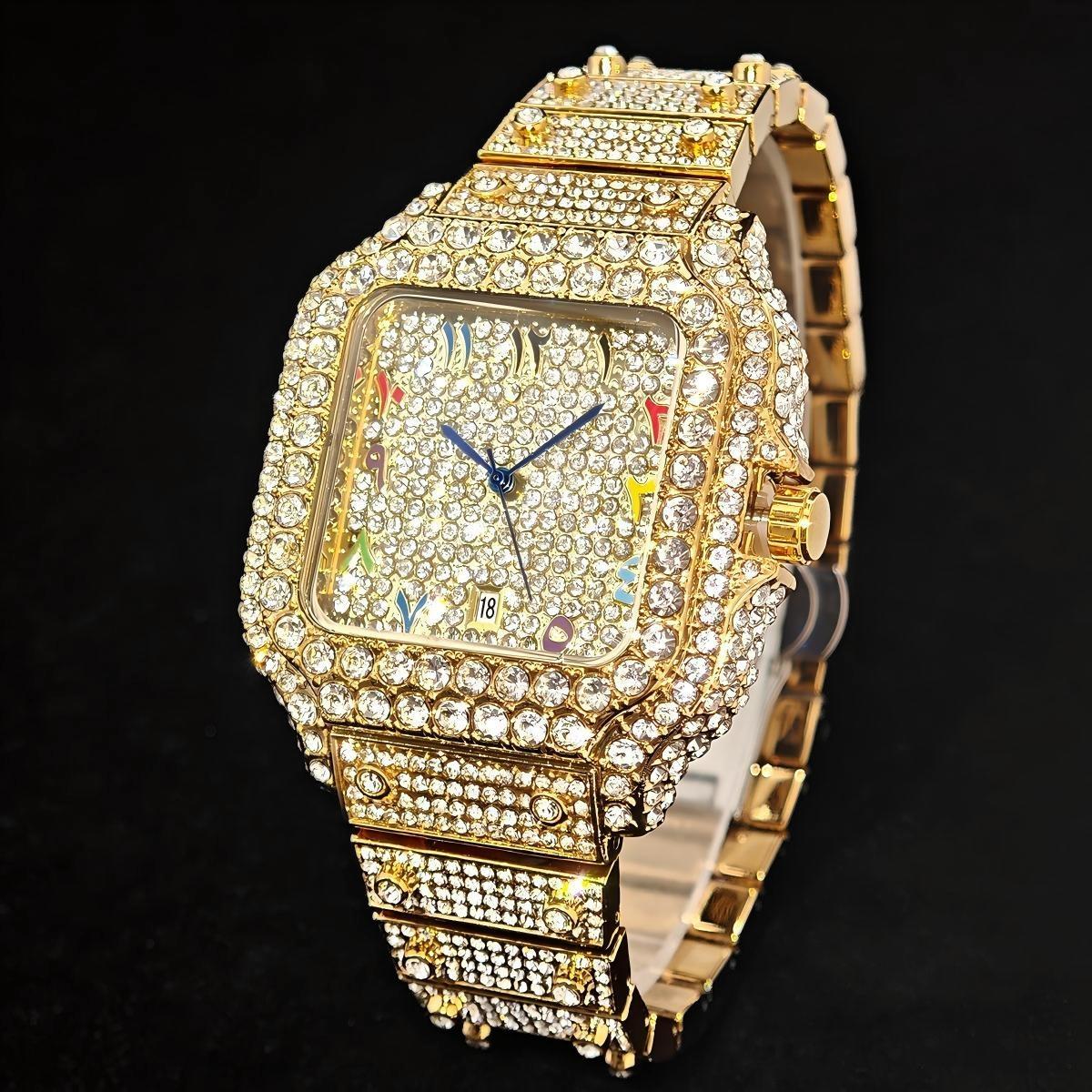 Hot Fashion UNIGUET Full Diamo - Luxury Watch And Jewelry Brand ulasan dan harga