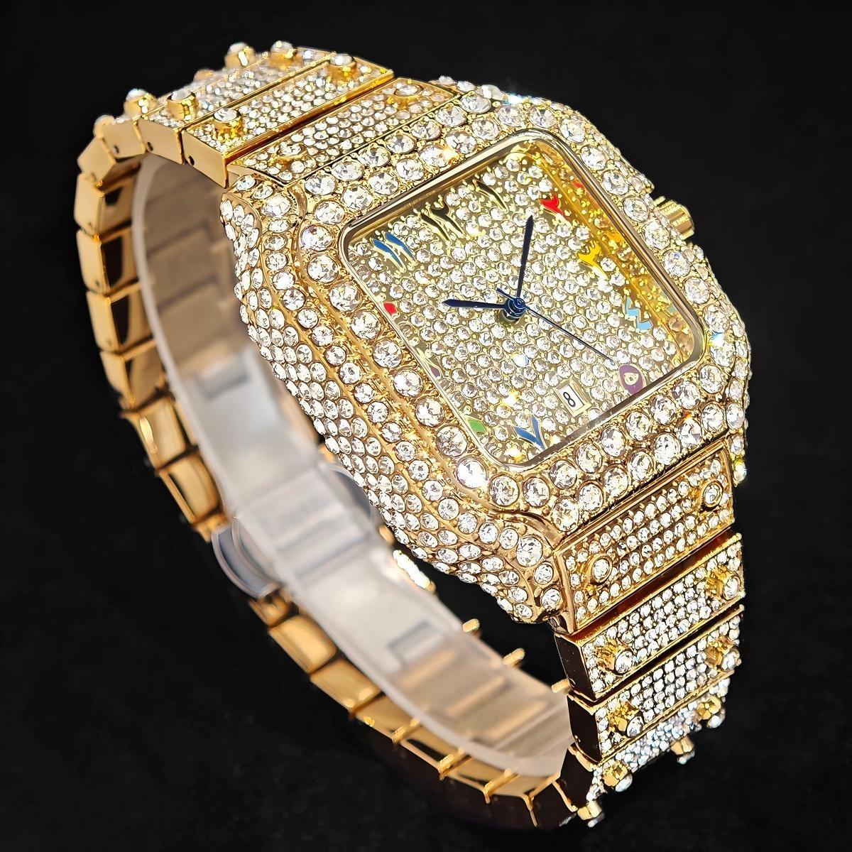 Hot Fashion UNIGUET Full Diamo - Luxury Watch And Jewelry Brand ulasan dan harga