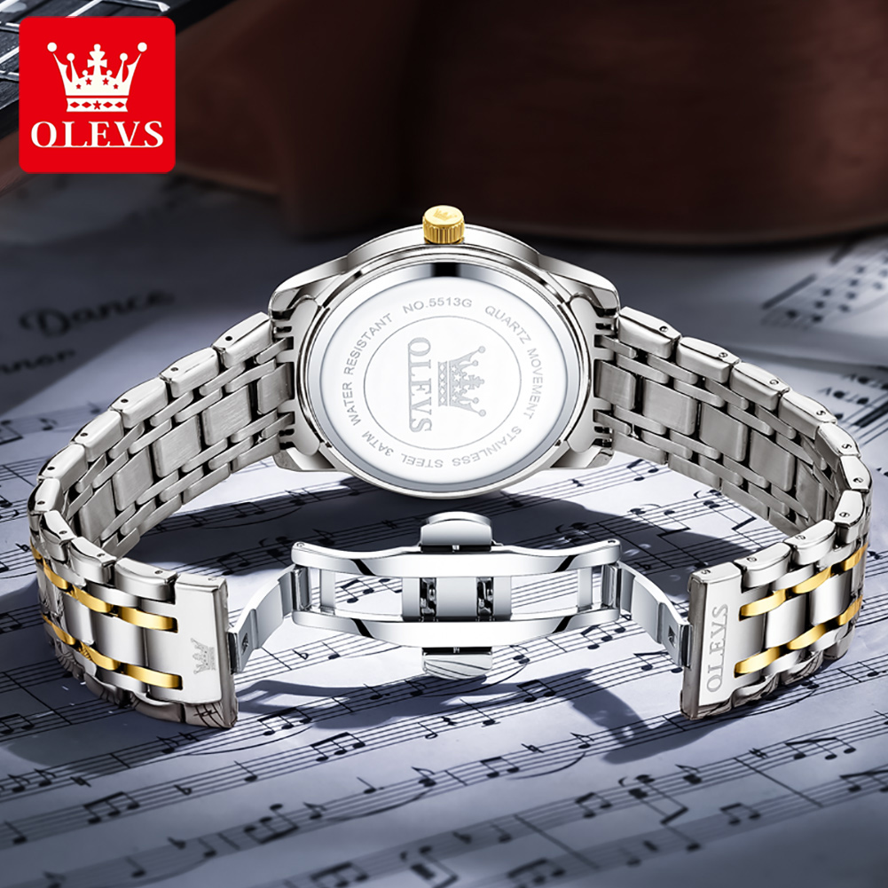 OLEVS Brand Fashion men's watc - Luxury Watch News ulasan dan harga