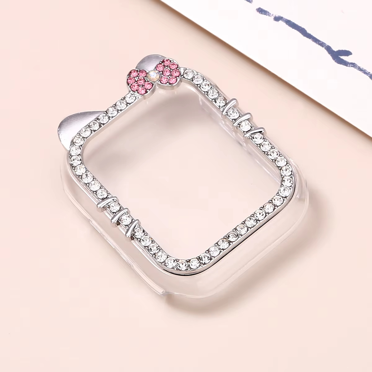 Luxury Cute Kitten Cat Diamand - Luxury Watch Apple ulasan dan harga