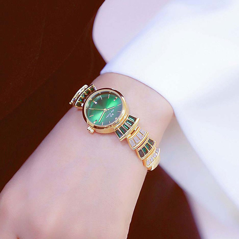High Quality Women's Watches L - Luxury Watch Gold And Black ulasan dan harga
