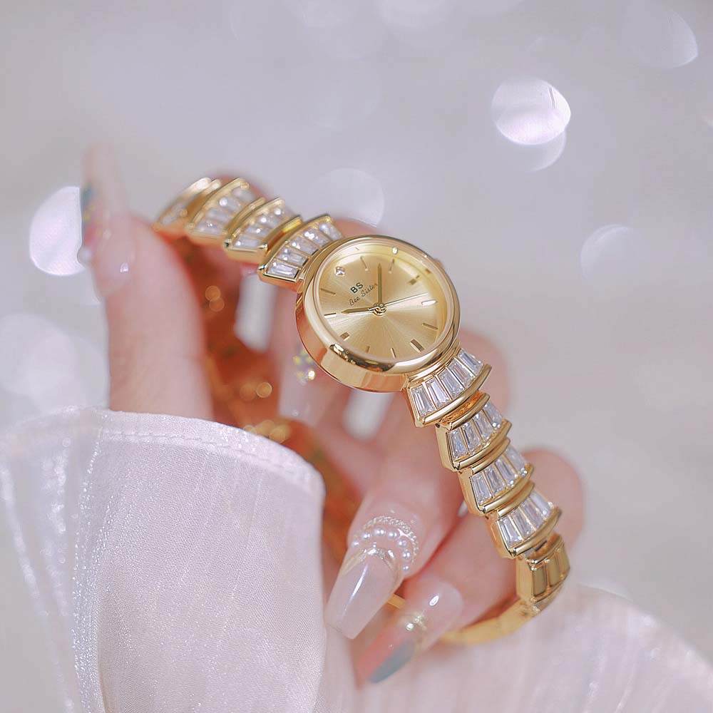 High Quality Women's Watches L - Luxury Watch Gold And Black ulasan dan harga