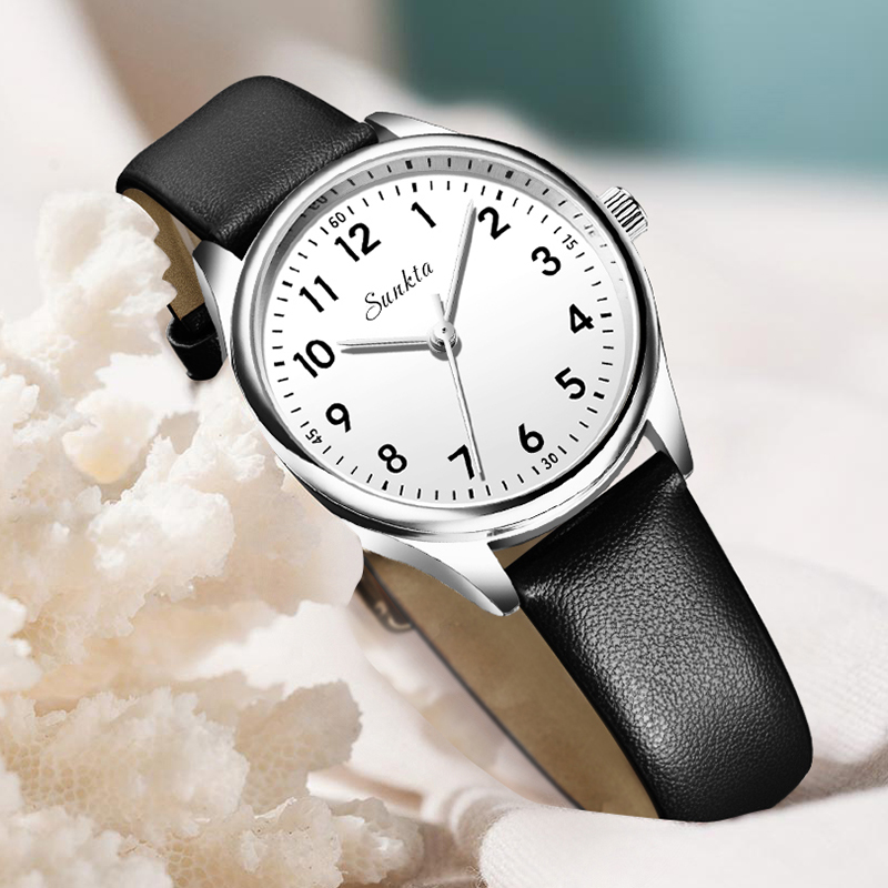 LIGE Simple Women Fashion Blac - Luxury Watch White ulasan dan harga