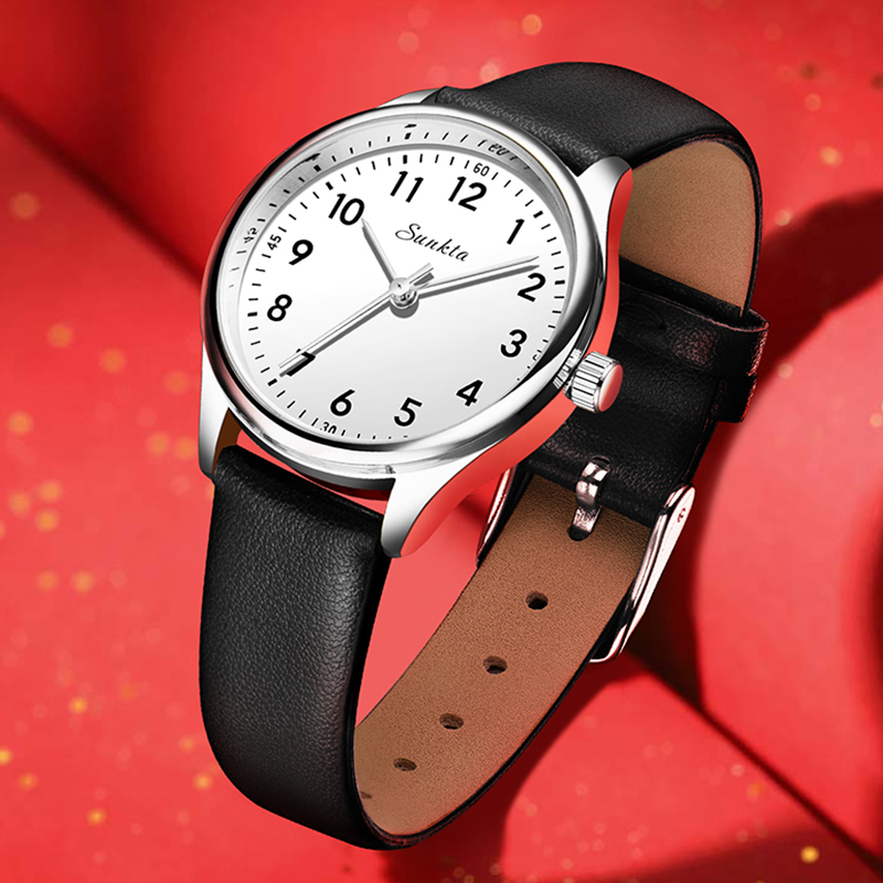 LIGE Simple Women Fashion Blac - Luxury Watch White ulasan dan harga