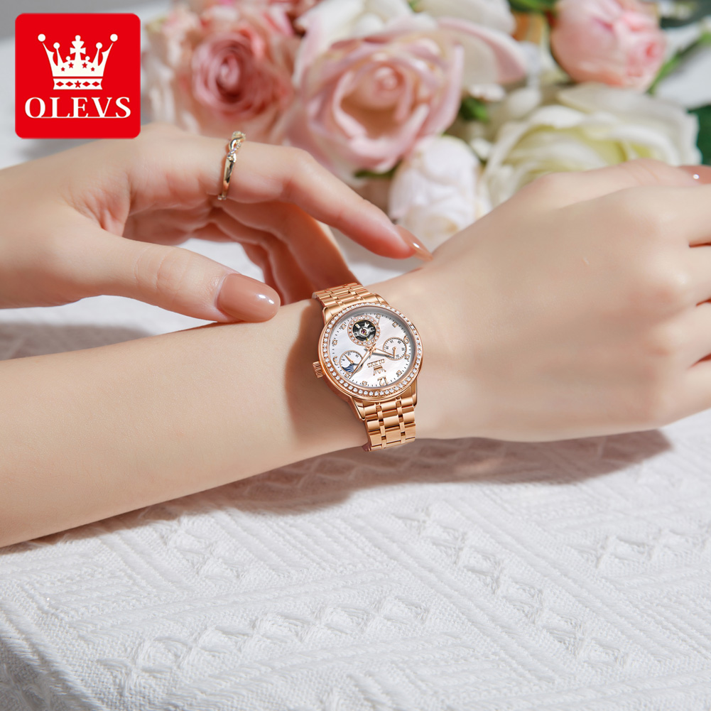 OLEVS Women's Watches Top Bran - Luxury Watch Box ulasan dan harga