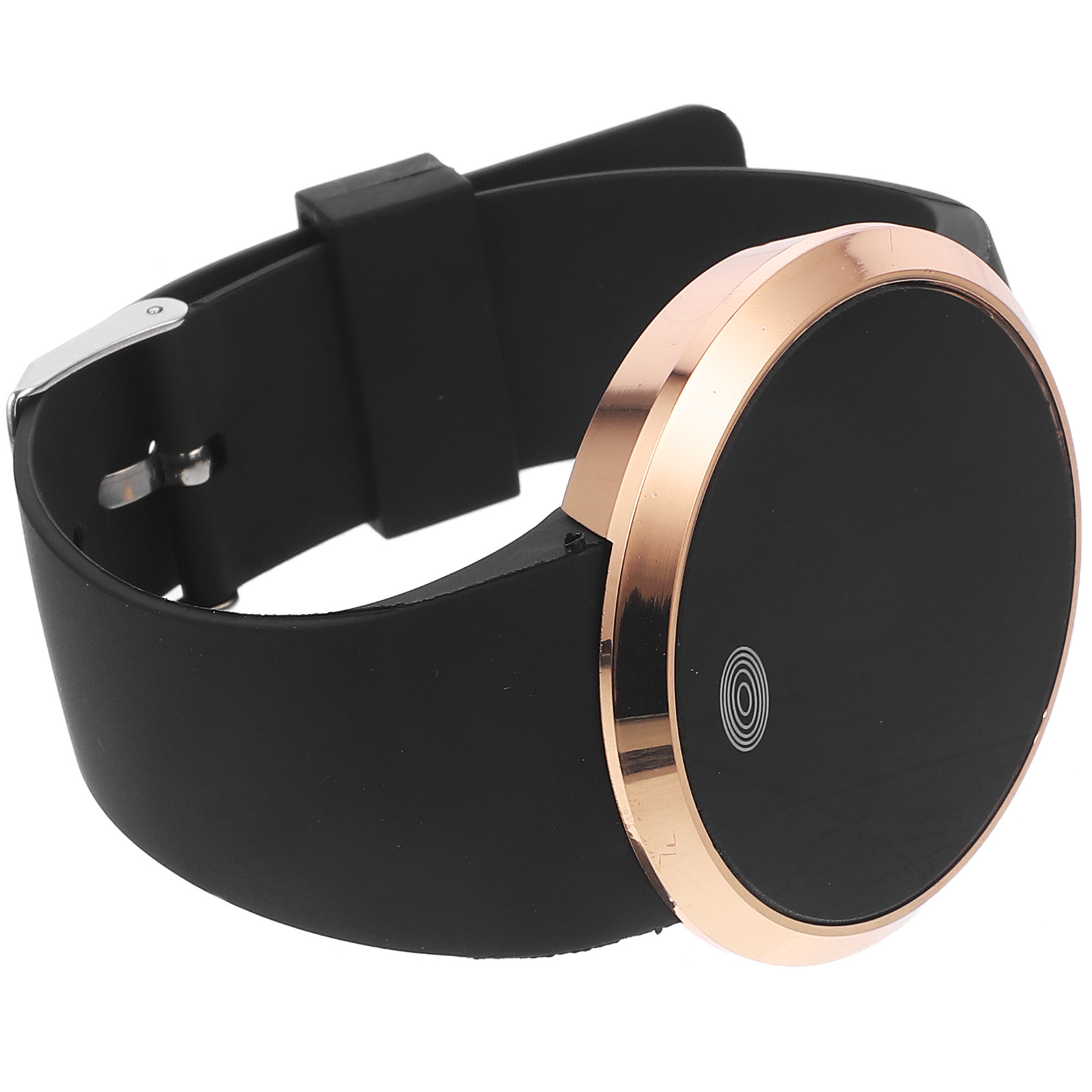 Men Women LED Alloy Wristbands - Luxury Watch Gold And Black ulasan dan harga