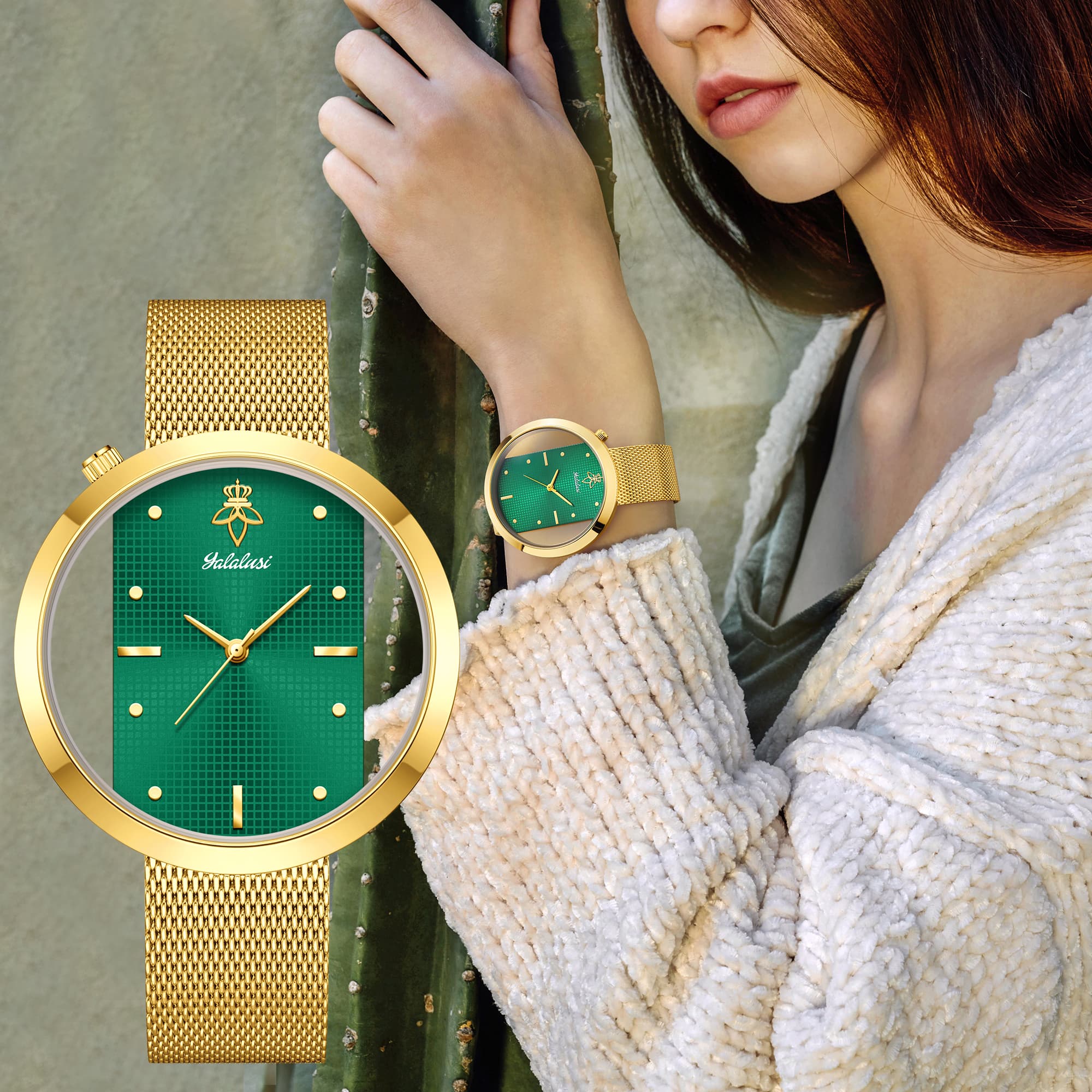Yalalusi Luxury Women Quartz W - Luxury Watch Gold And Black ulasan dan harga