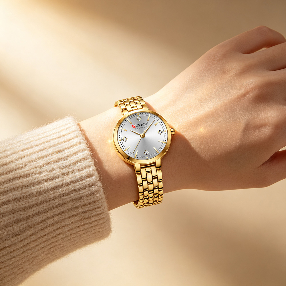 CURREN Ladies Minimalist Thin  - Luxury Watch Apple ulasan dan harga