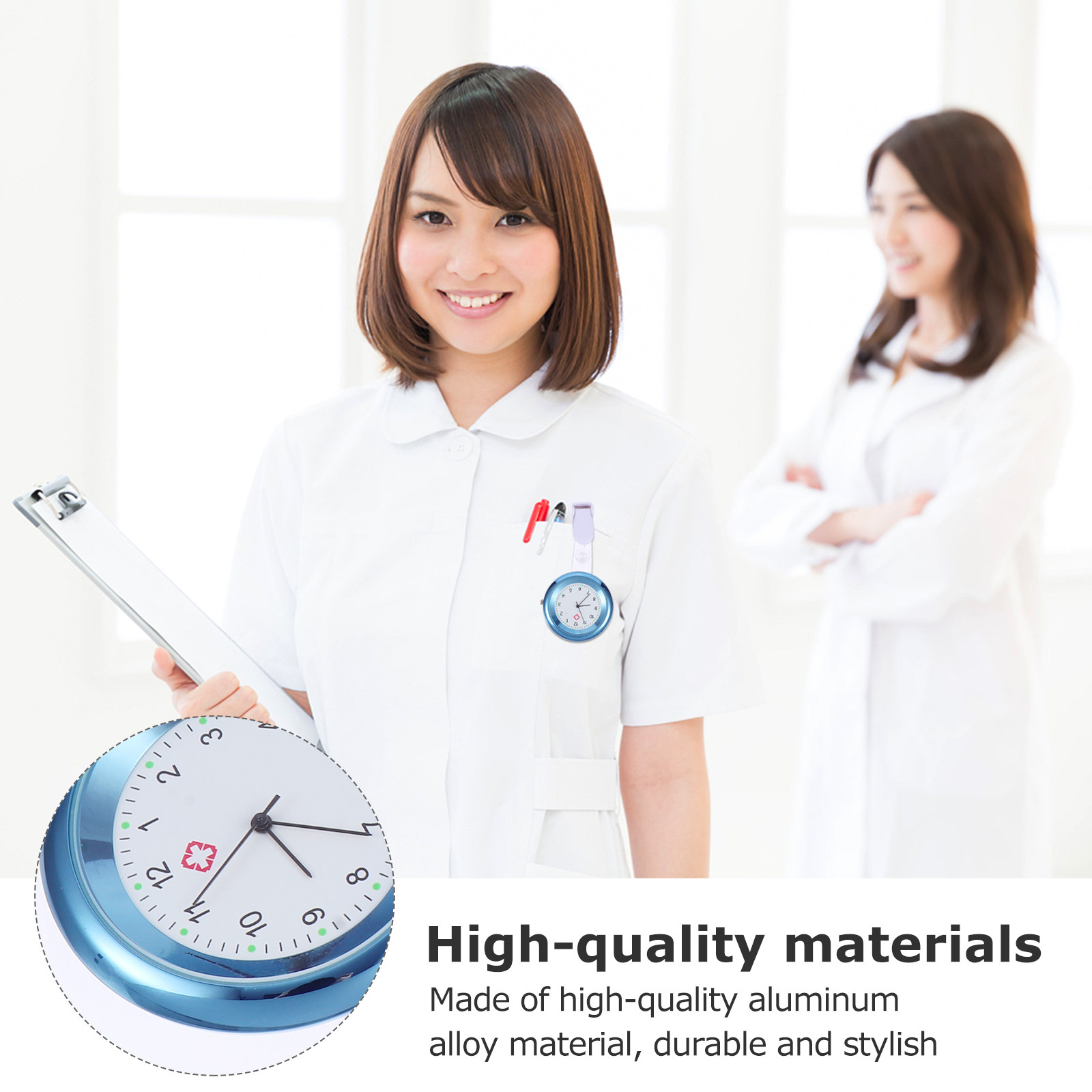 Women Fashion Nurse Watch Ligh - Luxury Watch White ulasan dan harga