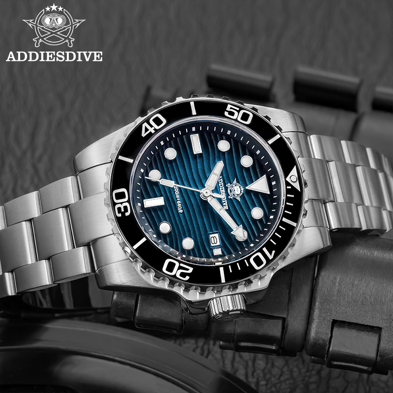 ADDIESDIVE Men's 2115 Quartz W - Luxury Watch Box ulasan dan harga