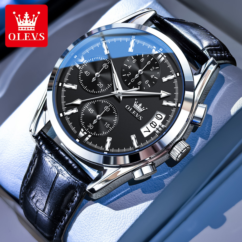 OLEVS Top Brand Luxury Men Wat - Luxury Watch Maker ulasan dan harga
